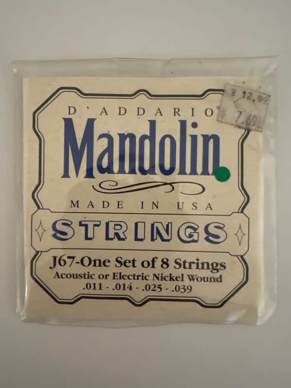 D'Addario J-67 Mandolin Strings Set image 1