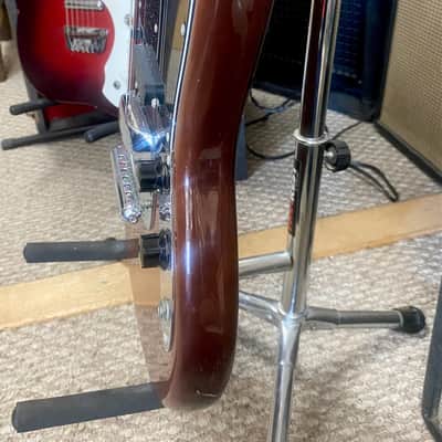 1975 Fender Mustang with Rosewood Fretboard - Walnut (Mocha) image 10