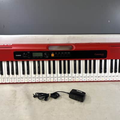 Casio CT-S200 Casiotone 61-Key Portable Keyboard - Red