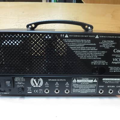 Victory Amps V30 The Countess Compact Series 42-Watt Guitar Head 2010s - Black - Guthrie Goven model -  With Footswitch, power cord and Gig Bag image 3