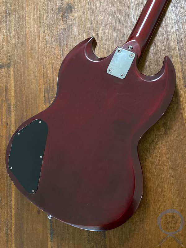 Greco SG, Bigsby/Tremolo, 1973 Vintage, Cherry Red | Reverb