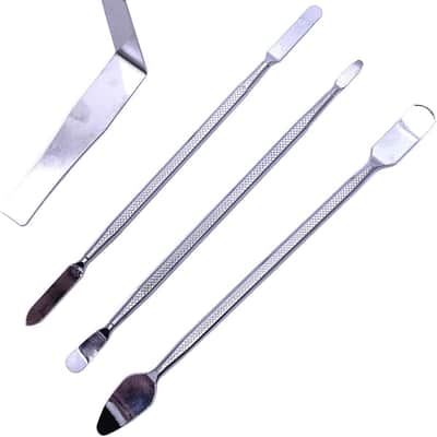 8Pcs Woodwind Instrument Repair Tools Stainless Steel Spring Hook Pad Leveling Tool Key Covers Protector Saxophone Clarinet Repair Kit image 3