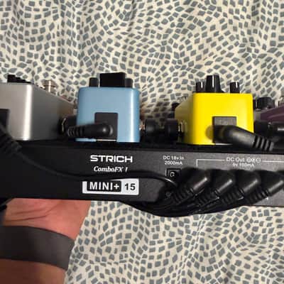 🤘 Complete Mini Pedalboard Bundle! 12 pedals! Cables! Pedalboard with built in Power supply image 11