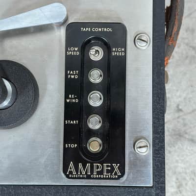 Vintage Ampex 401A Tube Audio Amplifier Reel To Reel Magnetic Tape Recorder Transport / Preamplifier image 4