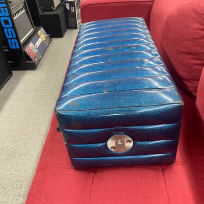 Kustom K200B-5 100 Watt Guitar Amp Head 70's - Blue image 9