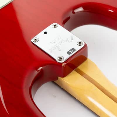 Fender American Deluxe Stratocaster 2008 Trans Red image 20