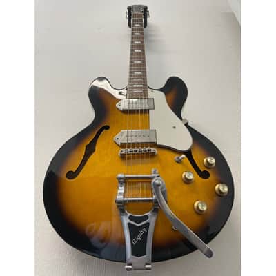 Epiphone Casino VS Bigsby Hollowbody Electric Guitar in Vintage Sunburst Pre-Owned image 14