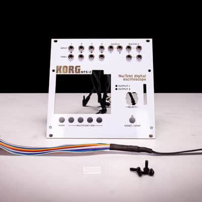 NTS-2 Eurorack Conversion Faceplate Kit for Korg Nu:Tekt digital Oscilloscope (White) image 8