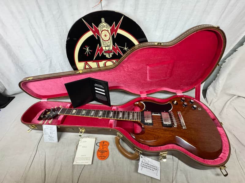 Gibson USA Custom Shop 61LPSG '61 1961 Les Paul SG Standard Guitar with COA + Case 2024 image 1