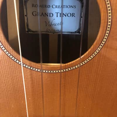 Romero Creations Grand Tenor VIBRANTE Current - Gloss Solid Pao Ferro and Cedar image 2