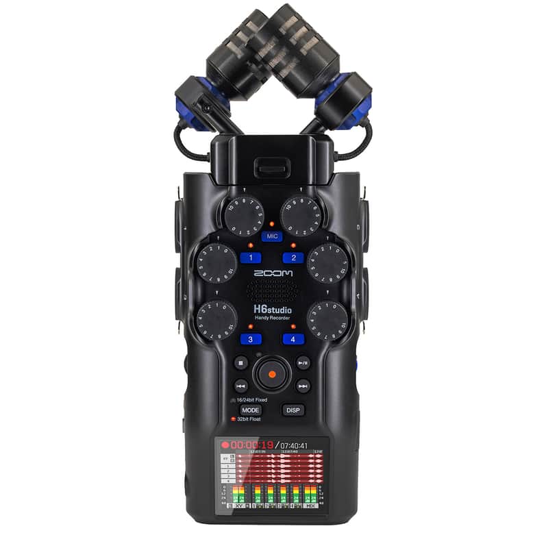 Zoom H6studio 8-Track 32-Bit Float Handy Recorder image 1