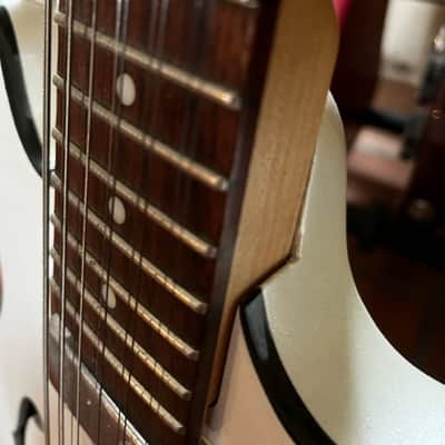Daisy Rock Retro-H 12ST - Electric White Sparkle image 5