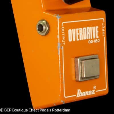 Ibanez OD-850 Overdrive 1981 Japan s/n 141750 with "R" Logo image 2