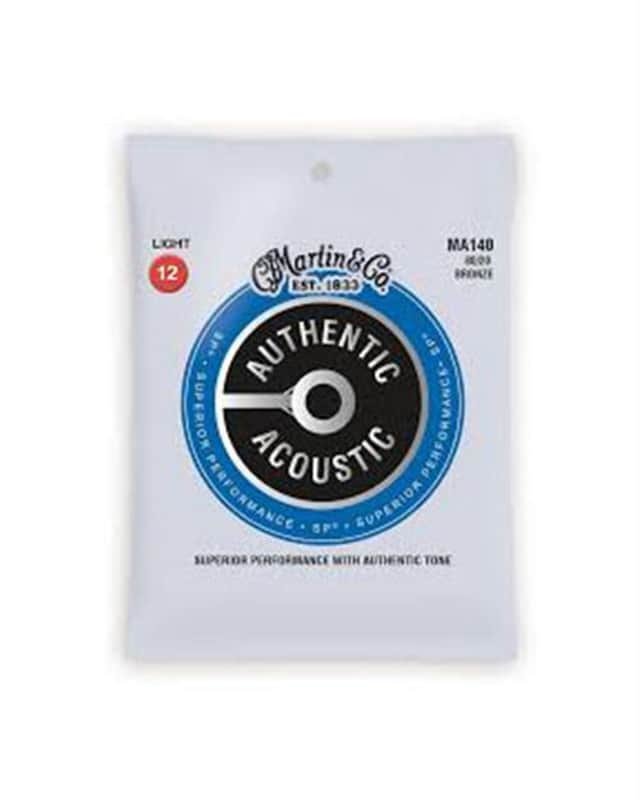Martin MA140 Authentic Acoustic Guitar Strings image 1