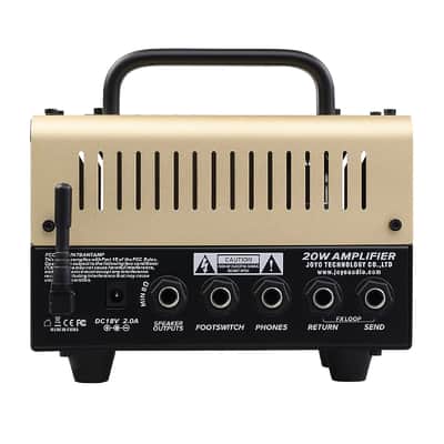 JOYO TWEEDY XL 20W BanTamp Mini Guitar Amplifier Tube Head 2 Channel Rock American Sounds image 3