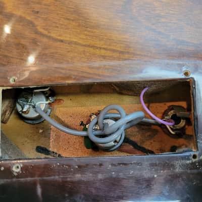 1970's Cameo  Deluxe Violin Bass With OHSC Luthier Project image 20