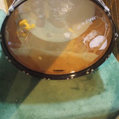 Ludwig 14x24 Bass Drum 1970's - Black image 8
