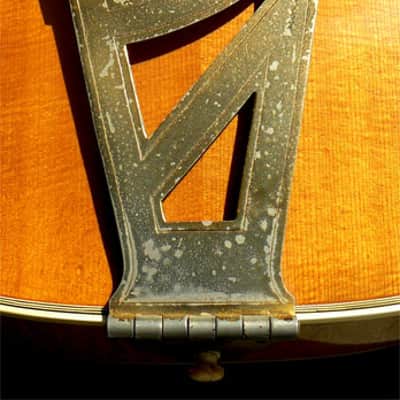 1952 D'Angelico Excel: Intensely Flamed, Thrilling Voice, Art Deco Masterpiece image 12