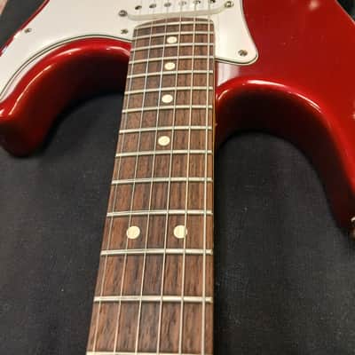 Fender USA 50th anniversary stratocaster 1996 - Metallic red image 3