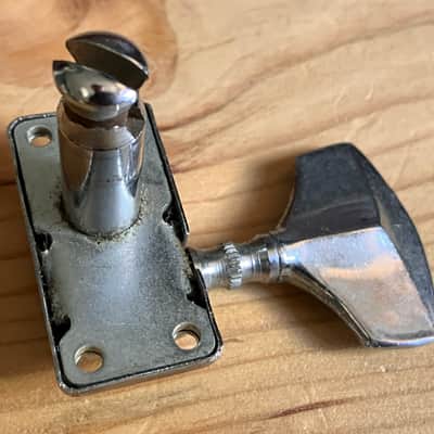 1970s Vintage Bass Guitar Tuner Machine Head Tuning Peg Grant Hondo Japan image 6