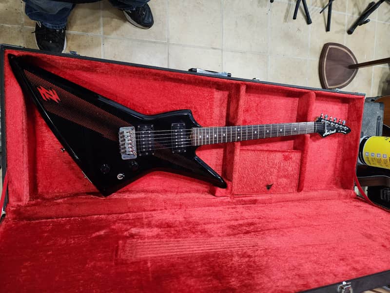 Aria Pro II ZZ Standard w/OHSC 1985 Black | Reverb