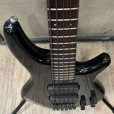 Ibanez SR885 5-String Bass 2000 - Black image 2