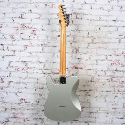 Fender 2011 Blacktop Telecaster HH Electric Guitar Silver USED image 8