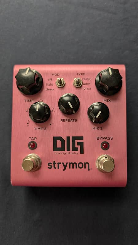 Strymon DIG Dual Digital Delay V1 2015 - 2022 - Pink image 1