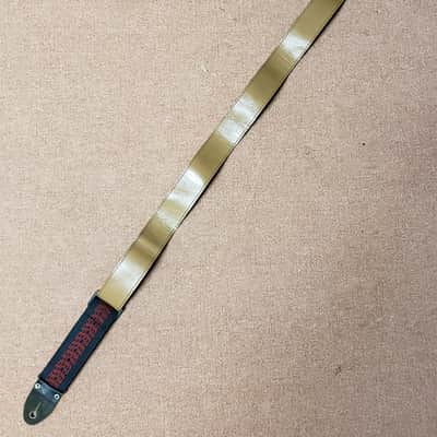 Vintage Ace Guitar Strap 60's 70's Red Embroidered image 3