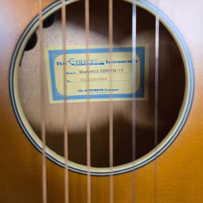 Epiphone Masterbilt Century Zenith 2016 - 2019 - Vintage Natural image 8