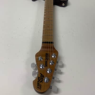 Ernie Ball Music Man Axis Super Sport with Tremolo 2021 - Roasted Amber Quilt image 7