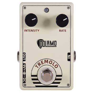 Dolamo D-13 Vintage Style Tremolo Electric Guitar Effect Pedal w/Intensity New