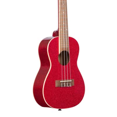 Kala Ritzy Red Concert Ukulele image 1