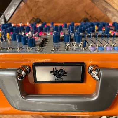 Buchla Tiptop 200t series with BPNYC ZERO Halliburton Eurorack Modular Travel Case 9U #3 ORANGE image 6