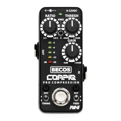 BECOS CompIQ MINI Pro Compressor Pedal For Guitar & Bass image 1