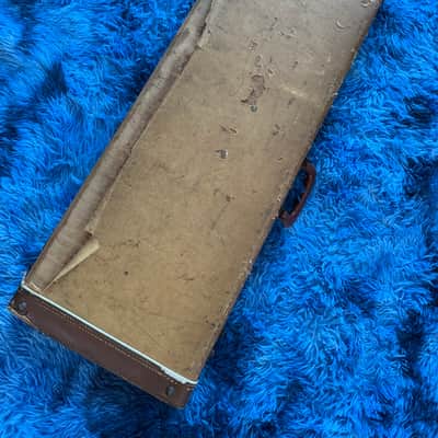 1950s Fender Mustang Hard Case - Tan image 7
