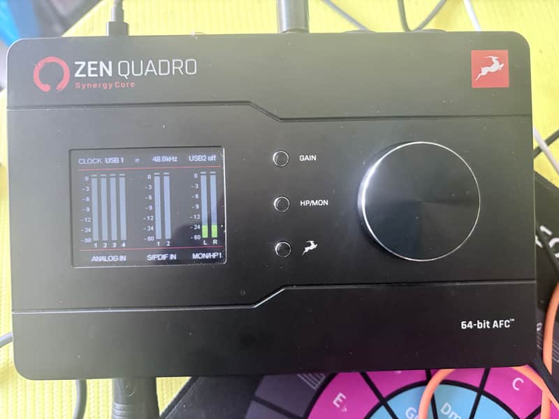 *MINT* Antelope Audio Zen Quadro Synergy Core USB-C Audio Interface 2024 - Present - Black image 1