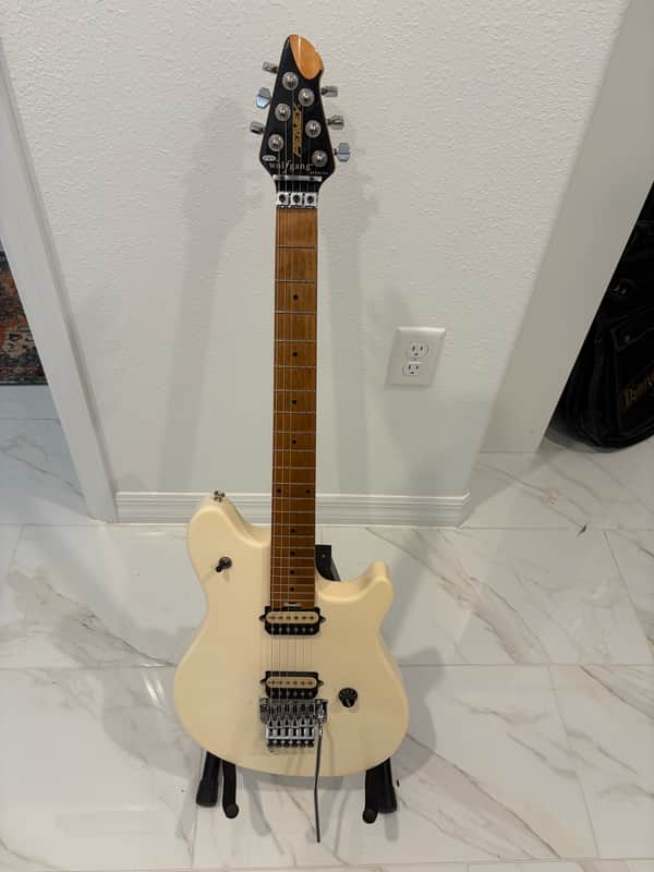 Awesome US Made Peavey EVH Wolfgang Special with Floyd Rose 1999 - Gloss Ivory w/ Orig Case! image 1