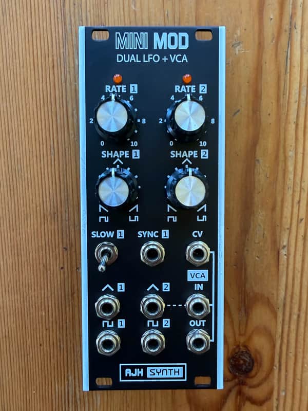 AJH Synth MiniMod Dual LFO & VCA (Dark Edition)