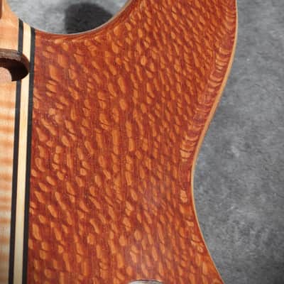 Babik Custom Telecaster Style body, Long board style, Lacewood on Mahogany Light weight, Handmade 2026 image 4