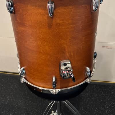 Gretsch Brooklyn 3-Piece Shell Pack with Ahead Cases - Satin Mahogany (24/13/16) image 3