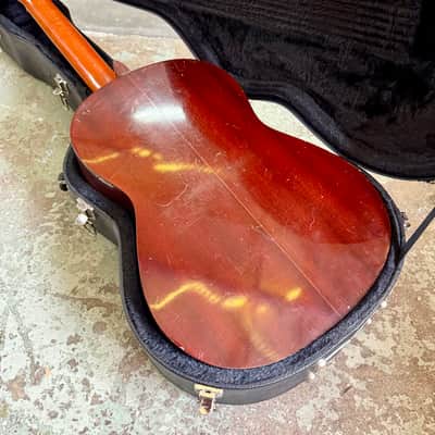 Yamaha G-150a classical guitar c 1971 Mahogany original vintage mij japan image 13