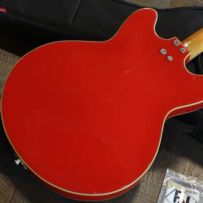 1960's Mosrite Hollowbody Electric Guitar + GB image 12