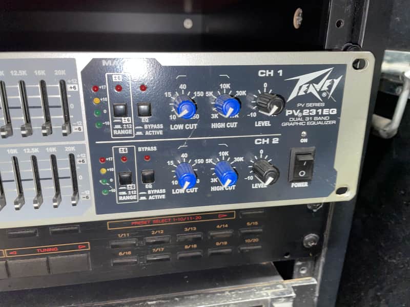 Peavey PV 231 Graphic Equalizer 2010s - Silver image 1