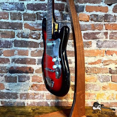 Canora / Guyatone Canadian Market Electric Guitar (1960s - Redburst) image 4