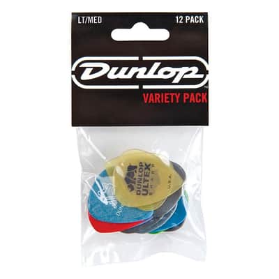 Dunlop PVP101 12 Guitar Pick Variety Pack - Light/Medium