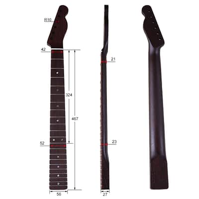 Wenge TL Guitar Neck,21-Fret image 8