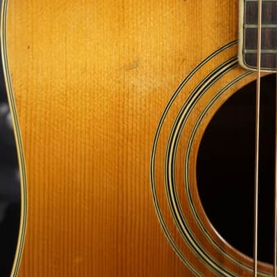 Granada Tiger Maple Back & Side Acoustic Guitar Japan w/ Gig Bag image 8