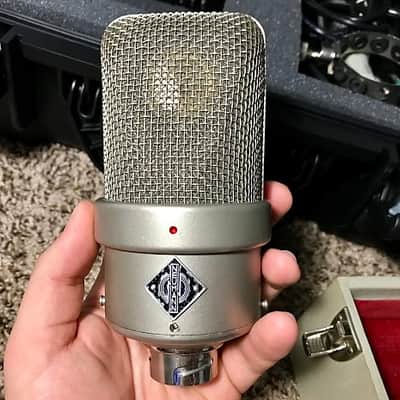 Neumann M 49 Large Diaphragm Multipattern Tube Condenser Microphone 1952 - 1974 Nickel image 13