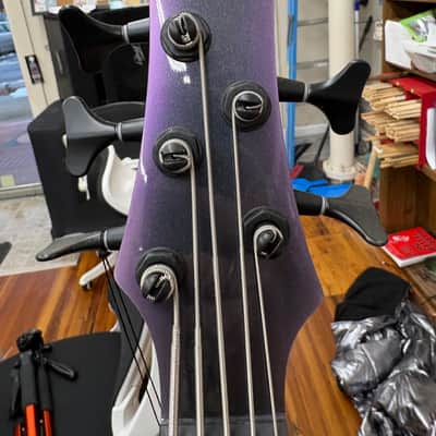 Ibanez SR505E 2019 - Black Aurora Burst image 10